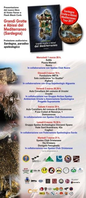 Il ciclo di conferenze di Victor Ferrer  per presentare il suo libro sulla Sardegna